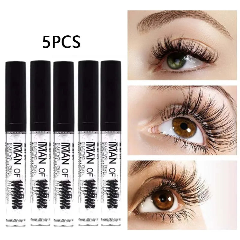 Eyelash Growth Gel Enhancer Natural Lashes Mascara Lengthening Transparent Fast Dry Thicker Eyebrow Eyelash Growth Fluid Makeup