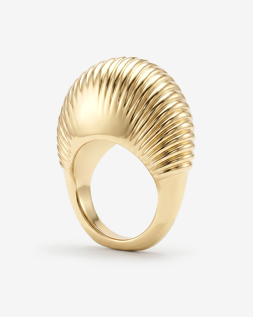 Georgia Textured Statement Ring