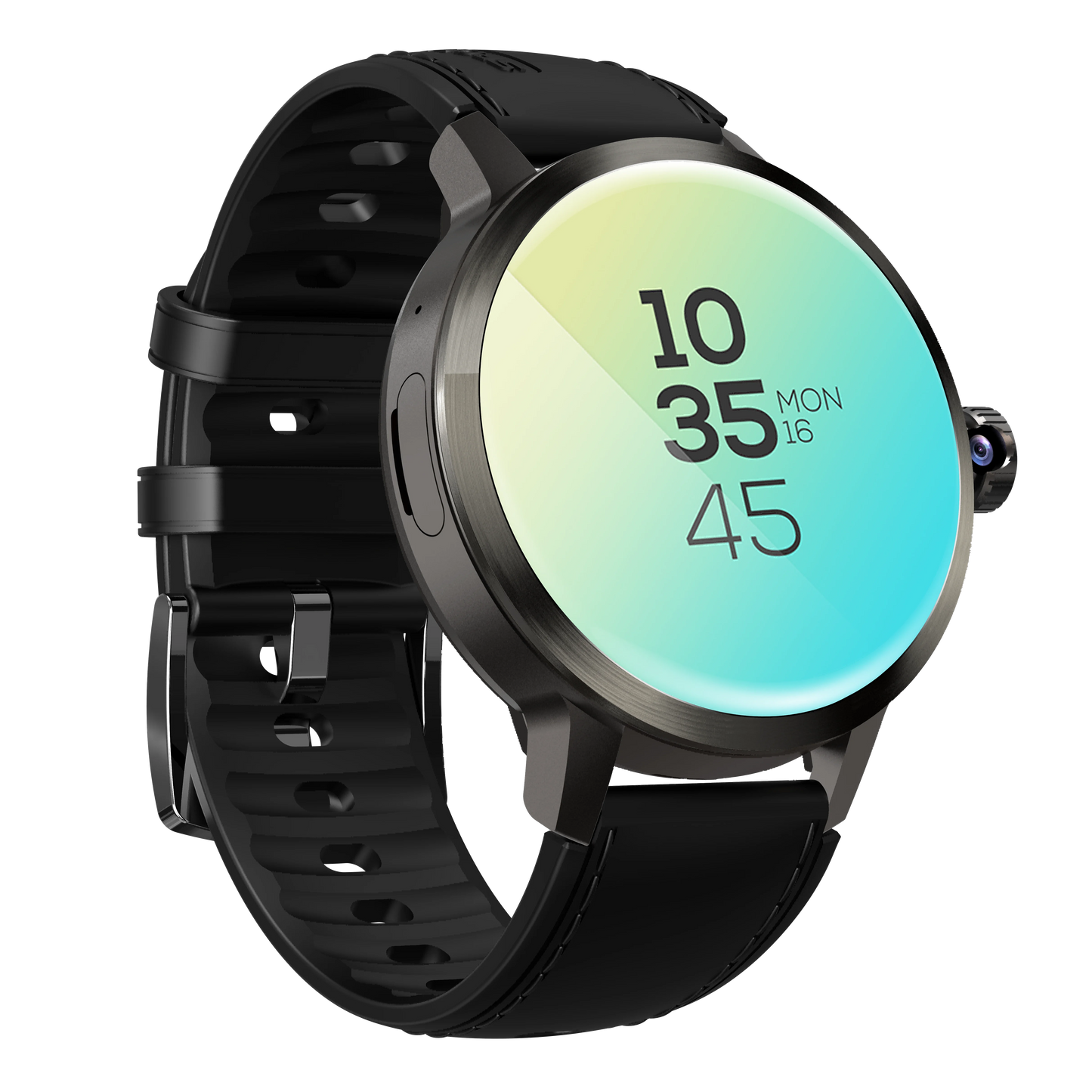 2025 Smart Watch 4G Android Sport Smartwatch 180° HD Rotating Camera 24H Heart Rate Track GPS Navigation IP67 Resistance DM82