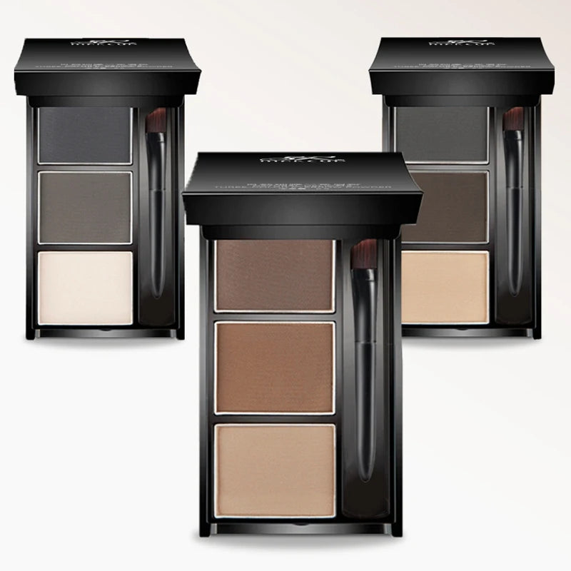 Private Label Long-lasting Waterproof High Pigmented Mineral Natural-matte Finished Eyebrow Powder Custom Makeup Cosmetics China