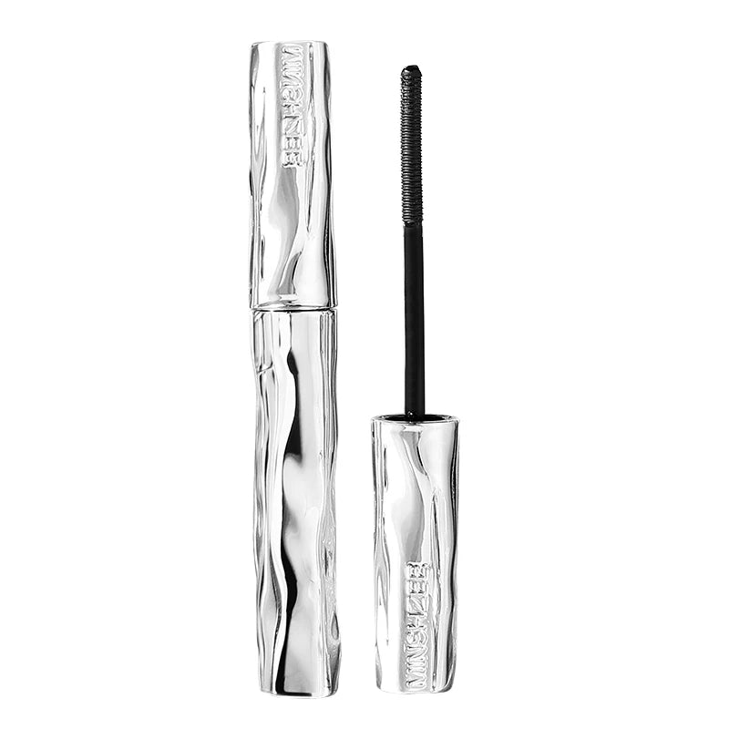 Custom logo MINSHZEE Cosmetics Fast Dry Waterproof, Long Curling, Non Smudging and Durable Lash 4d Silk Fiber Mascara Liquid