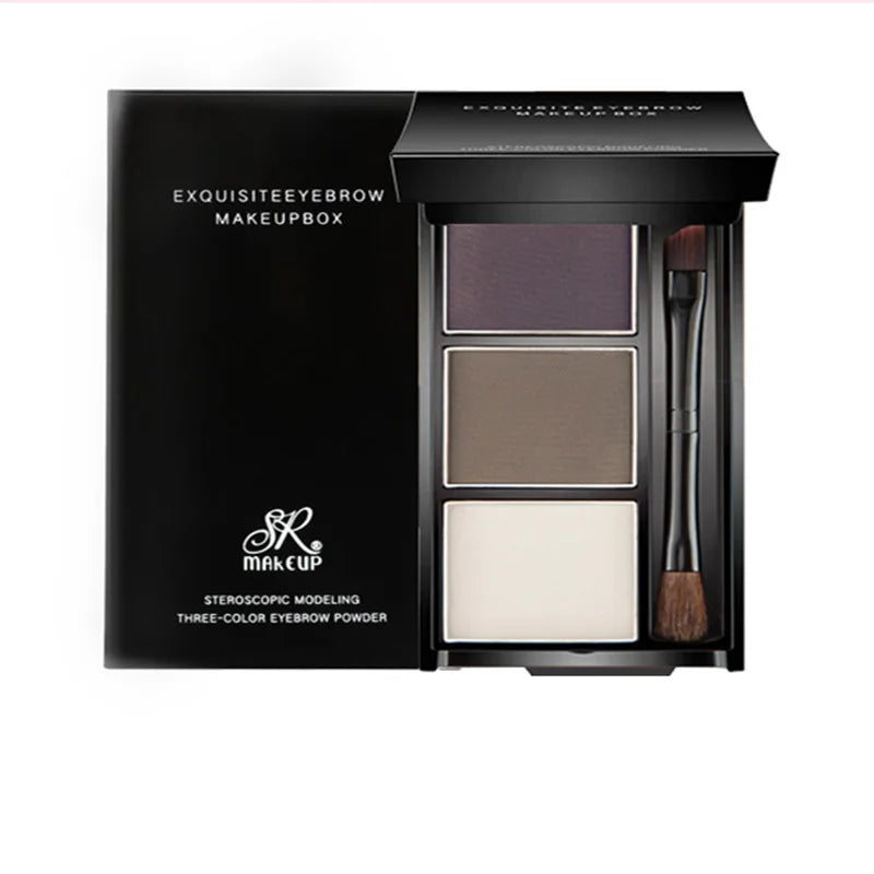 Private Label Long-lasting Waterproof High Pigmented Mineral Natural-matte Finished Eyebrow Powder Custom Makeup Cosmetics China