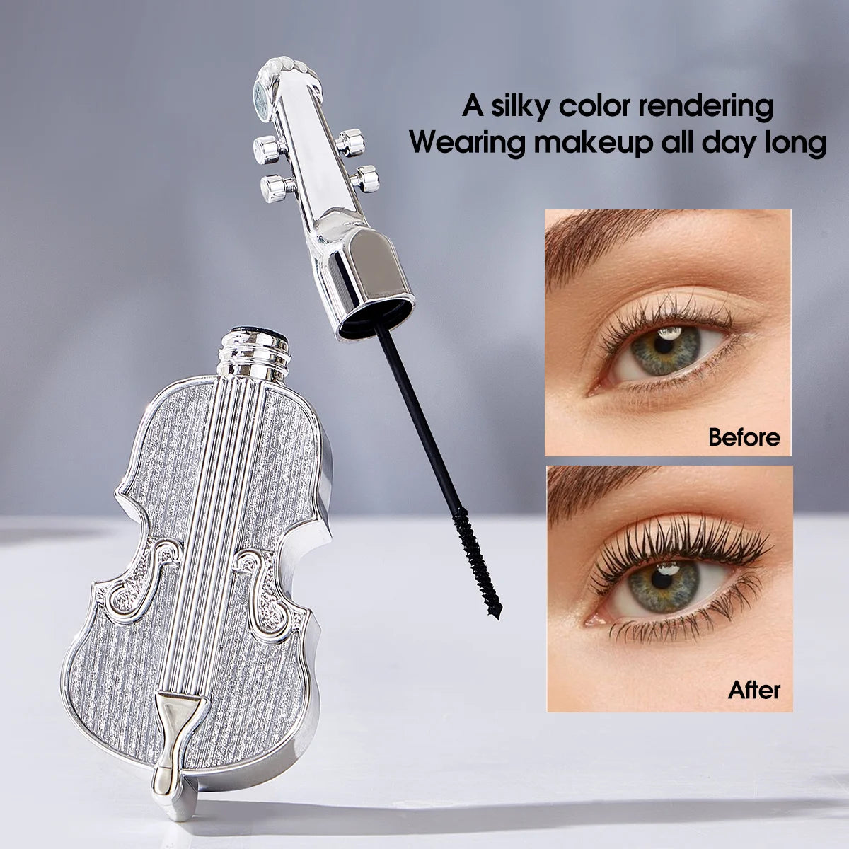 Wholesale Eyes Cosmetics Makeup Foundation Color Mascara Waterproof Cream Long-lasting Eye Black Mascara Private Label Long Lash