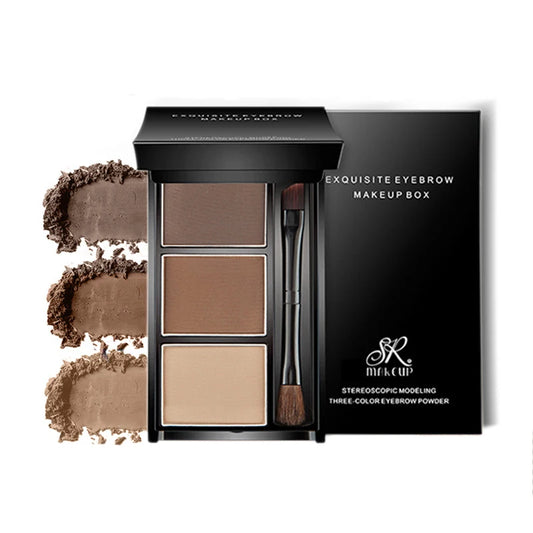 Private Label Long-lasting Waterproof High Pigmented Mineral Natural-matte Finished Eyebrow Powder Custom Makeup Cosmetics China