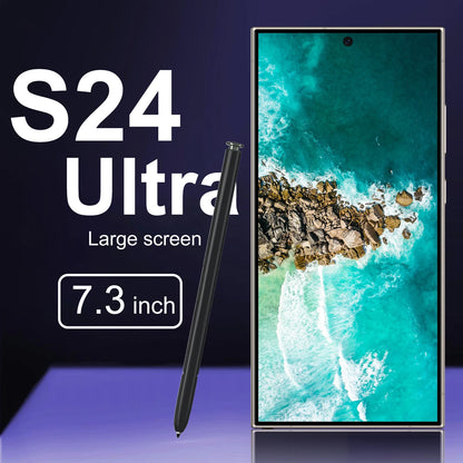 Smartphone Android S24 Ultra 6.8" – 8Go/256Go ou 12Go/512Go, écran OLED 120Hz