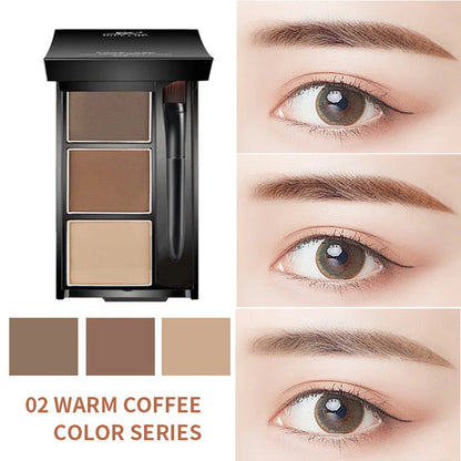 Private Label Long-lasting Waterproof High Pigmented Mineral Natural-matte Finished Eyebrow Powder Custom Makeup Cosmetics China