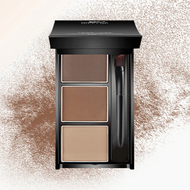 Private Label Long-lasting Waterproof High Pigmented Mineral Natural-matte Finished Eyebrow Powder Custom Makeup Cosmetics China