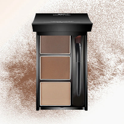 Private Label Long-lasting Waterproof High Pigmented Mineral Natural-matte Finished Eyebrow Powder Custom Makeup Cosmetics China