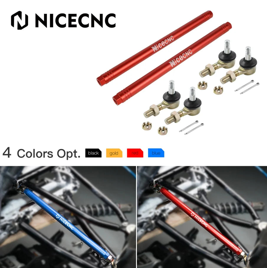 NICECNC ATV Ball Joint Tie Rod Kit For Yamaha Raptor 700 2006-2024 Raptor 700R 2009-2024 YFM700 R Quad Accessories 2009-2024