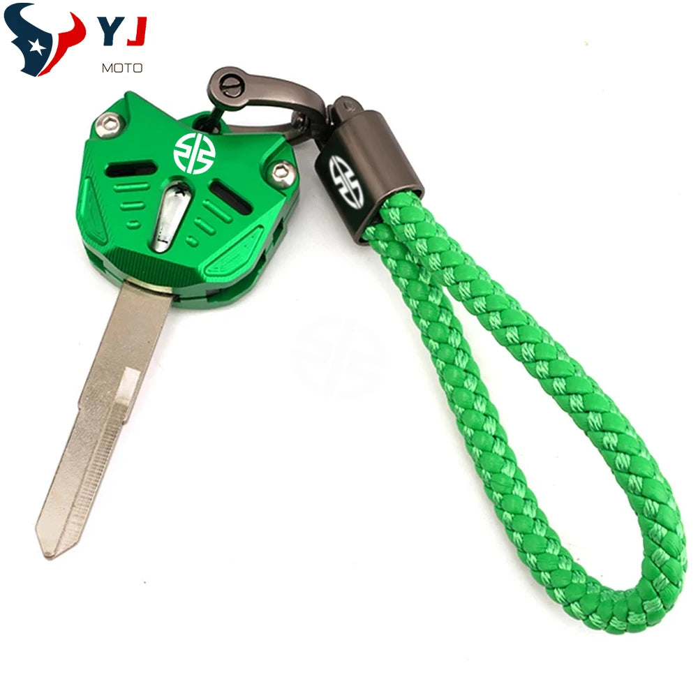 For KAWASAKI Ninja 650 400 ZX6R 1000SX ZX10R Z900 Z650 Z900RS Z1000 Z400 Motorcycle Accessorie Key Shell Key Case Cover Keychain