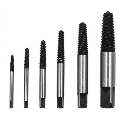 5/6Pcs Screw Extractor Center Drill Bits Guide Set Broken Damaged Bolt Remover Removal Speed Cord Breaker Puller Easy Set