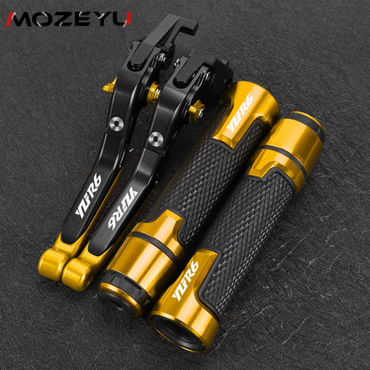 Motorcycle FOR YAMAHA YZFR6 YZF R6 YZF-R6 2005-2016 2015 2014 2013 Brake Clutch Levers Handlebar Grip Handles bar Hand Grips