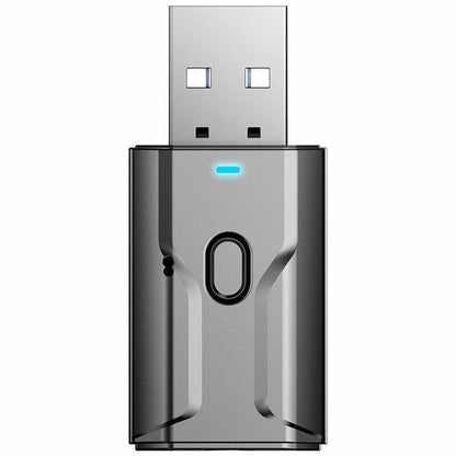 5.0 Bluetooth Adapter USB Wireless Bluetooth Transmitter Receiver Music Audio for PC TV Car Hands-free 3.5mm AUX Adapter