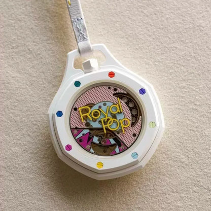 New AP SWATCH Joint Watch Quartz Strap AP Swatch Logo 1:1 Replica Royal Oak Pocket Watch Couple Watch Exquisite Birthday Gift