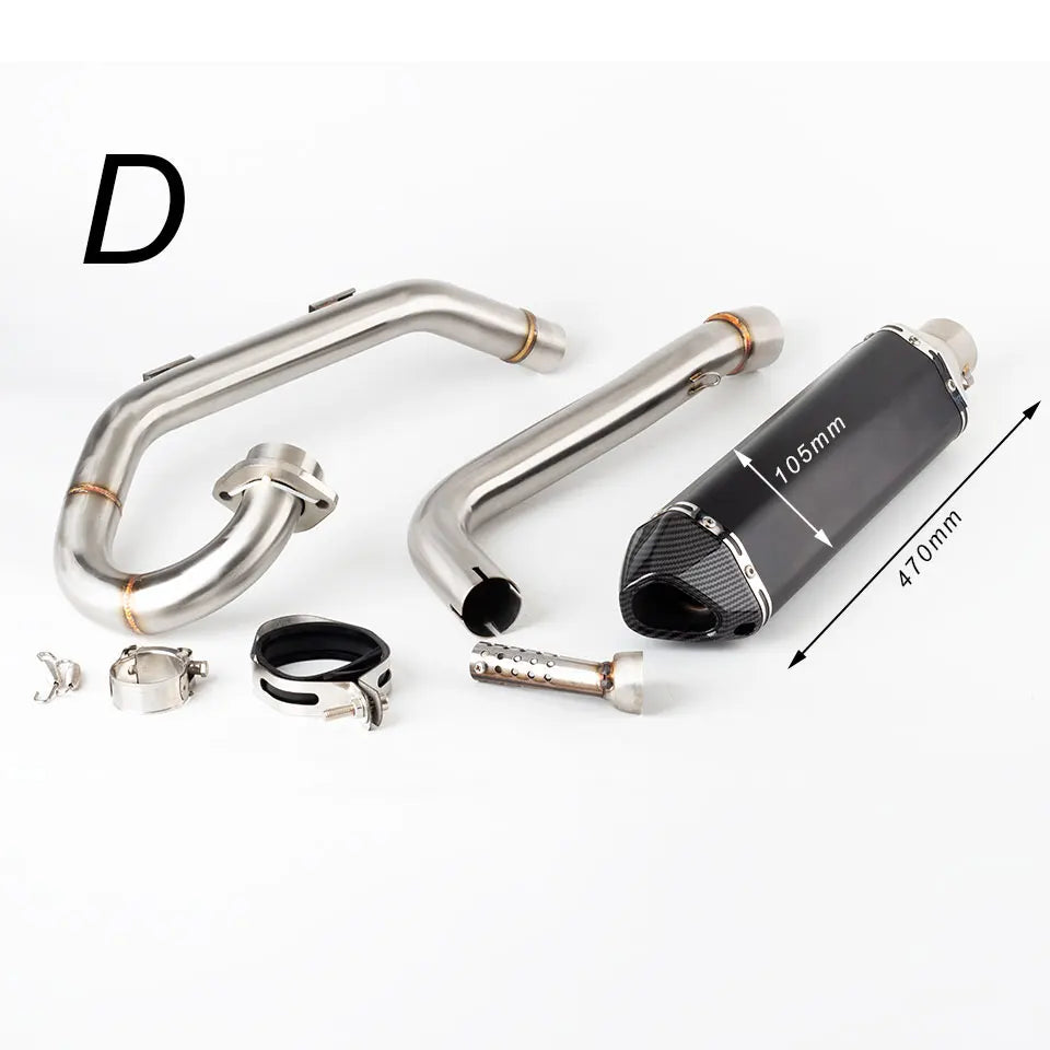 ATV Motorcycle exhaust system for Yamaha Raptor 700 r Raptor 700R, SFB,FL, SFL 2015-2024 raptor 700 muffler with DB killer