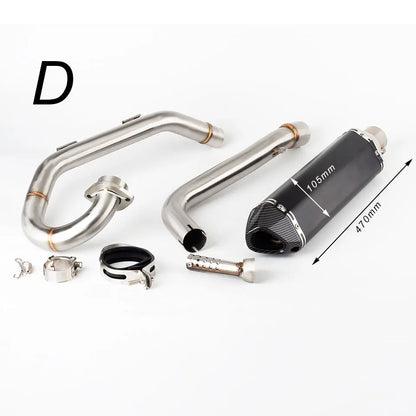 ATV Motorcycle exhaust system for Yamaha Raptor 700 r Raptor 700R, SFB,FL, SFL 2015-2024 raptor 700 muffler with DB killer