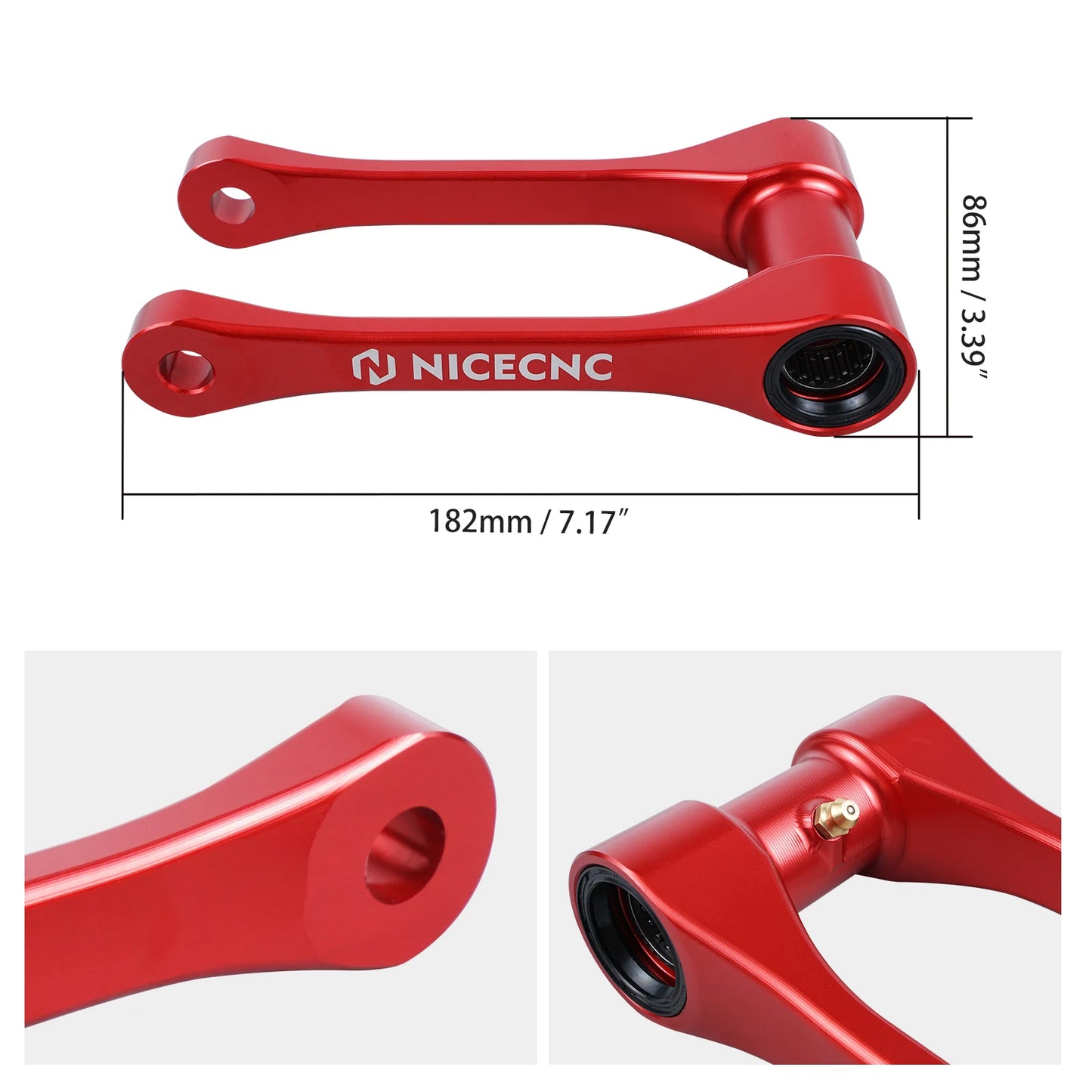 NICECNC For Beta 2015-2025 RR 300 Xtrainer 300 1.25IN 30MM Lowering Link Kit RR 125 RR 250 RR 350 RR 390 RR 430 RR 450 RR 498
