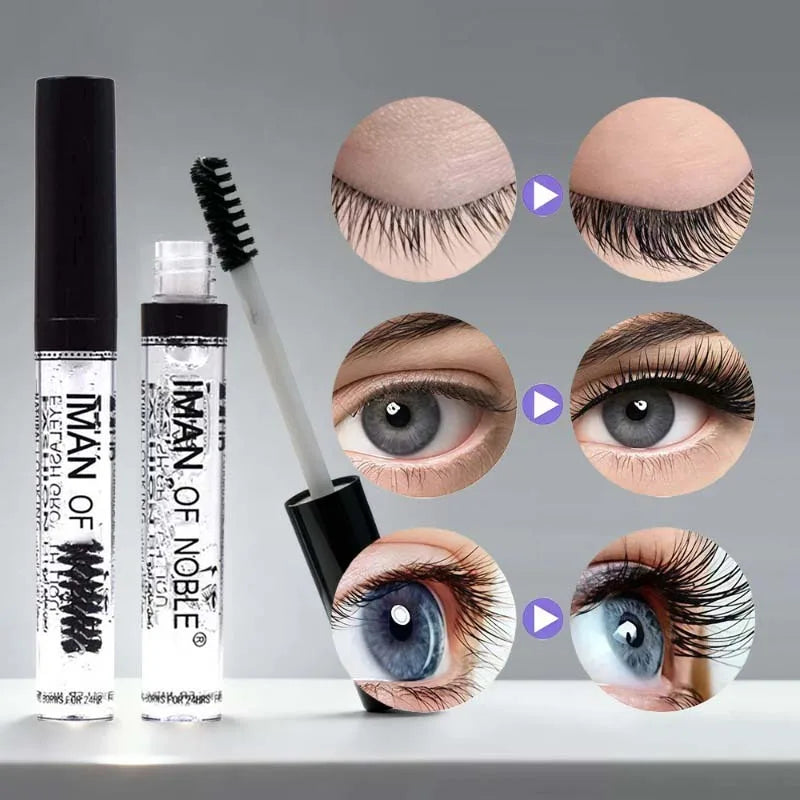 Eyelash Growth Gel Enhancer Natural Lashes Mascara Lengthening Transparent Fast Dry Thicker Eyebrow Eyelash Growth Fluid Makeup