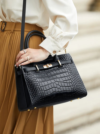 Hot ZOOLER Fashion Woman Bag Full Genuine Leather Shoulder Bags for Businesswomen Real Cow Handbags Purses Bolsa Feminina #wg383