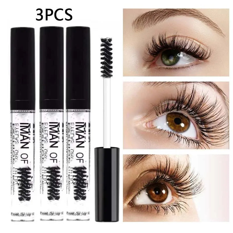 Eyelash Growth Gel Enhancer Natural Lashes Mascara Lengthening Transparent Fast Dry Thicker Eyebrow Eyelash Growth Fluid Makeup