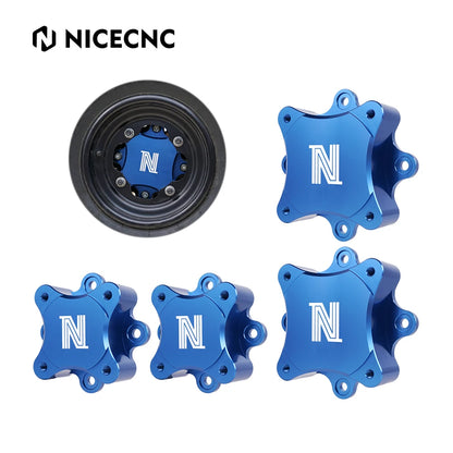 NICECNC For 700 Raptor Wheel Hub Spacers Aluminum For Yamaha Raptor 700 YFZ450 YFZ450R YFZ450X Raptor 125 Raptor 250 Raptor 660R