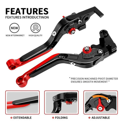 Motorcycle FOR YAMAHA YZFR6 YZF R6 YZF-R6 2005-2016 2015 2014 2013 Brake Clutch Levers Handlebar Grip Handles bar Hand Grips