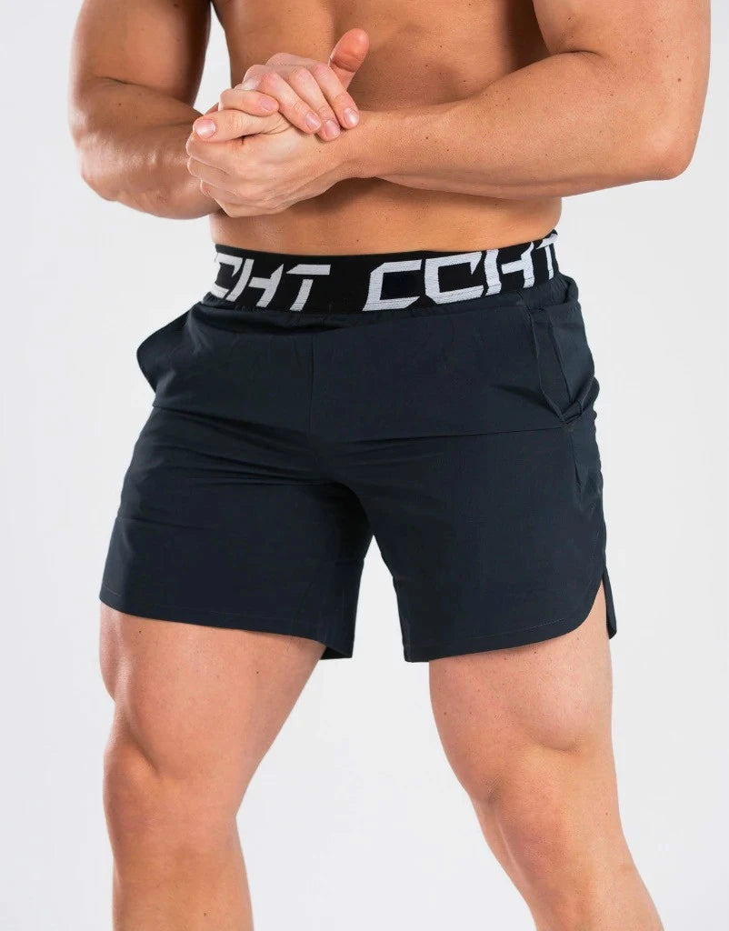 Lightweight Men's Shorts Elasticated Tights Shorts Workout Jogger Casual Slim Beach Shorts Men Shorts