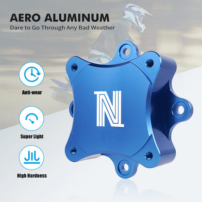NICECNC For 700 Raptor Wheel Hub Spacers Aluminum For Yamaha Raptor 700 YFZ450 YFZ450R YFZ450X Raptor 125 Raptor 250 Raptor 660R