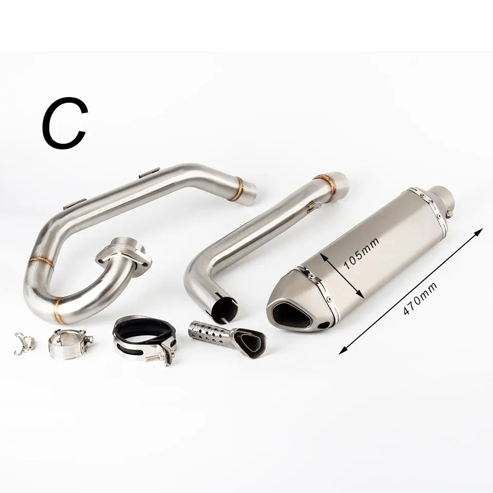 ATV Motorcycle exhaust system for Yamaha Raptor 700 r Raptor 700R, SFB,FL, SFL 2015-2024 raptor 700 muffler with DB killer