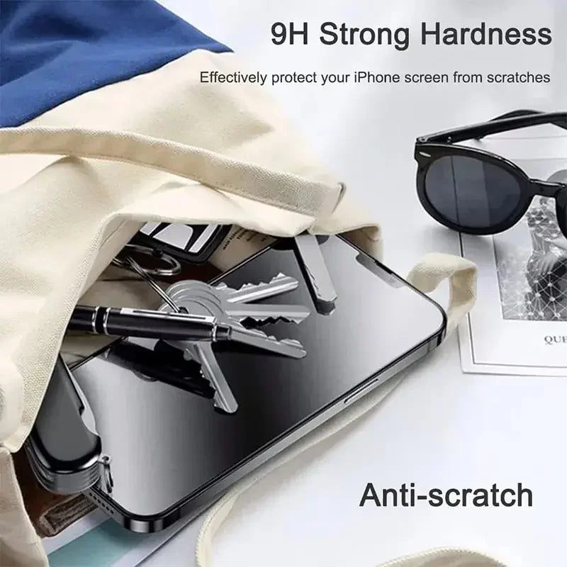 1-5PCS Anti-Spy Glass for iPhone 15 14 13 12 11 17 Pro Max Mini X XS XR 7 8 6 Plus Privacy Screen Protector For iPhone 17 Air 16