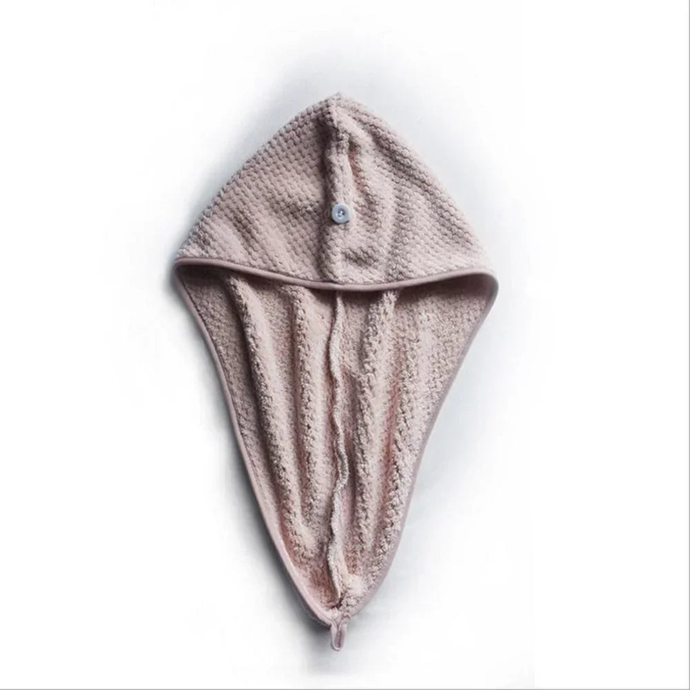 Quick Drying Microfiber Shower Cap Magic Hair Fast Drying Dryer Towel Bath Hat Dry Hair Cap Quick Drying Soft Turban Dry bonnet