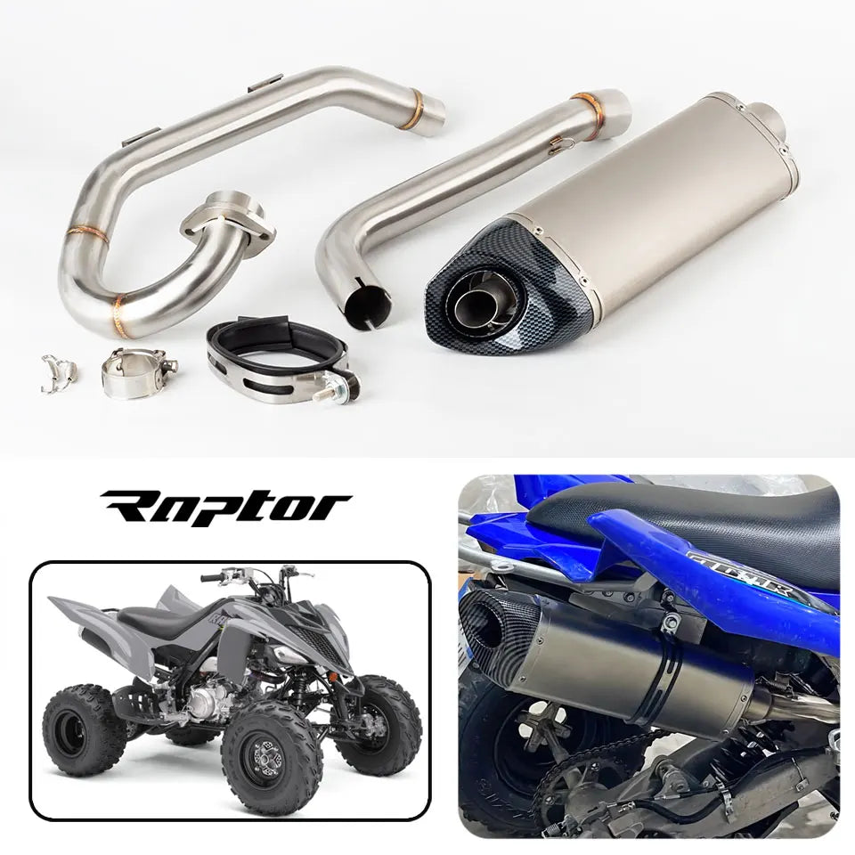 ATV Motorcycle exhaust system for Yamaha Raptor 700 r Raptor 700R, SFB,FL, SFL 2015-2024 raptor 700 muffler with DB killer