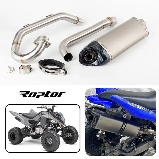 ATV Motorcycle exhaust system for Yamaha Raptor 700 r Raptor 700R, SFB,FL, SFL 2015-2024 raptor 700 muffler with DB killer