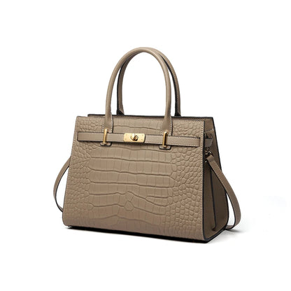 New Arrived ZOOLER Woman Genuine Leather Bag Real Skin Female Shoulder Bags for Business Ladies Top Handle Handbags Purse#wg383