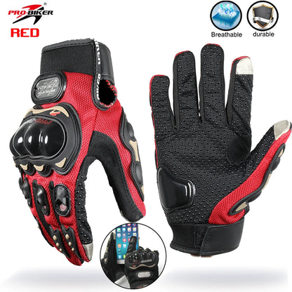 Knight Motorcycle Racing Gloves Motorcross Motorbike Cycling Gloves with Protective gear for honda Kawasaki yamaha