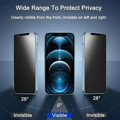 1-5PCS Anti-Spy Glass for iPhone 15 14 13 12 11 17 Pro Max Mini X XS XR 7 8 6 Plus Privacy Screen Protector For iPhone 17 Air 16