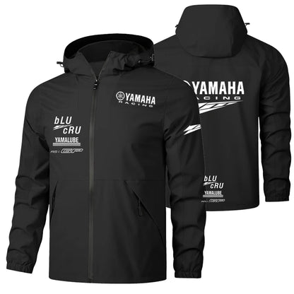 Yamaha Racing Jacket - Spring/Autumn Men's/Women's Lightweight Windproof and Waterproof Jacket - Outdoor Leisure and Sports Coat