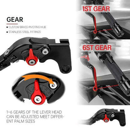 Motorcycle FOR YAMAHA YZFR6 YZF R6 YZF-R6 2005-2016 2015 2014 2013 Brake Clutch Levers Handlebar Grip Handles bar Hand Grips