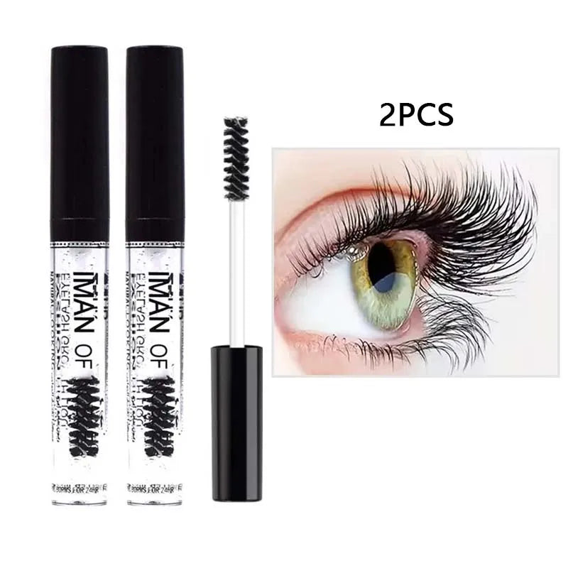 Eyelash Growth Gel Enhancer Natural Lashes Mascara Lengthening Transparent Fast Dry Thicker Eyebrow Eyelash Growth Fluid Makeup