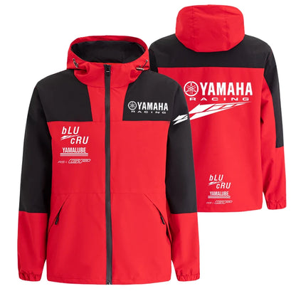 Yamaha Racing Jacket - Spring/Autumn Men's/Women's Lightweight Windproof and Waterproof Jacket - Outdoor Leisure and Sports Coat