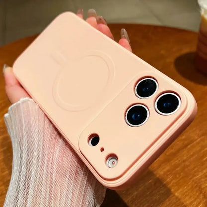Original Liquid Silicone For Magsafe Phone Case For iPhone 17 Air 16 15 14 13 Mini 12 11 Pro Max 17Pro X XS XR Magnetic Funda