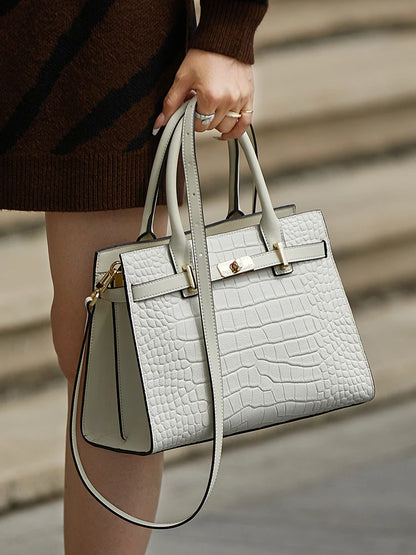 Hot ZOOLER Fashion Woman Bag Full Genuine Leather Shoulder Bags for Businesswomen Real Cow Handbags Purses Bolsa Feminina #wg383