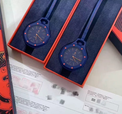 New AP SWATCH Joint Watch Quartz Strap AP Swatch Logo 1:1 Replica Royal Oak Pocket Watch Couple Watch Exquisite Birthday Gift