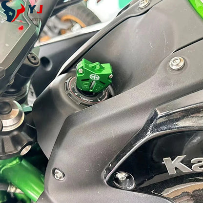 For KAWASAKI Ninja 650 400 ZX6R 1000SX ZX10R Z900 Z650 Z900RS Z1000 Z400 Motorcycle Accessorie Key Shell Key Case Cover Keychain