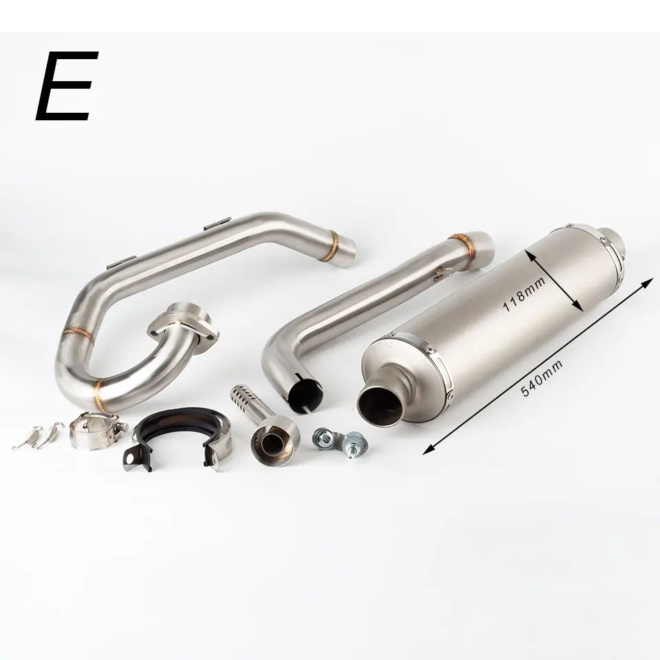 ATV Motorcycle exhaust system for Yamaha Raptor 700 r Raptor 700R, SFB,FL, SFL 2015-2024 raptor 700 muffler with DB killer