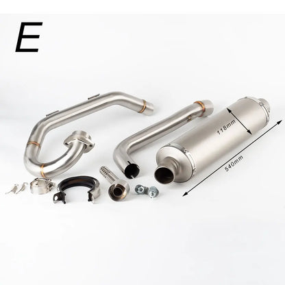 ATV Motorcycle exhaust system for Yamaha Raptor 700 r Raptor 700R, SFB,FL, SFL 2015-2024 raptor 700 muffler with DB killer
