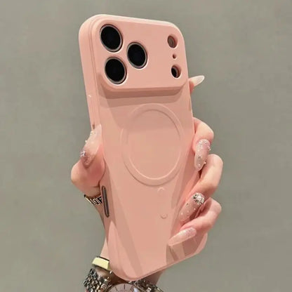 Original Liquid Silicone For Magsafe Phone Case For iPhone 17 Air 16 15 14 13 Mini 12 11 Pro Max 17Pro X XS XR Magnetic Funda