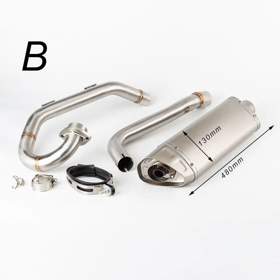 ATV Motorcycle exhaust system for Yamaha Raptor 700 r Raptor 700R, SFB,FL, SFL 2015-2024 raptor 700 muffler with DB killer