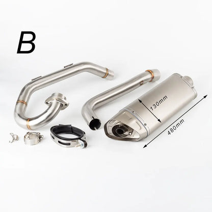 ATV Motorcycle exhaust system for Yamaha Raptor 700 r Raptor 700R, SFB,FL, SFL 2015-2024 raptor 700 muffler with DB killer