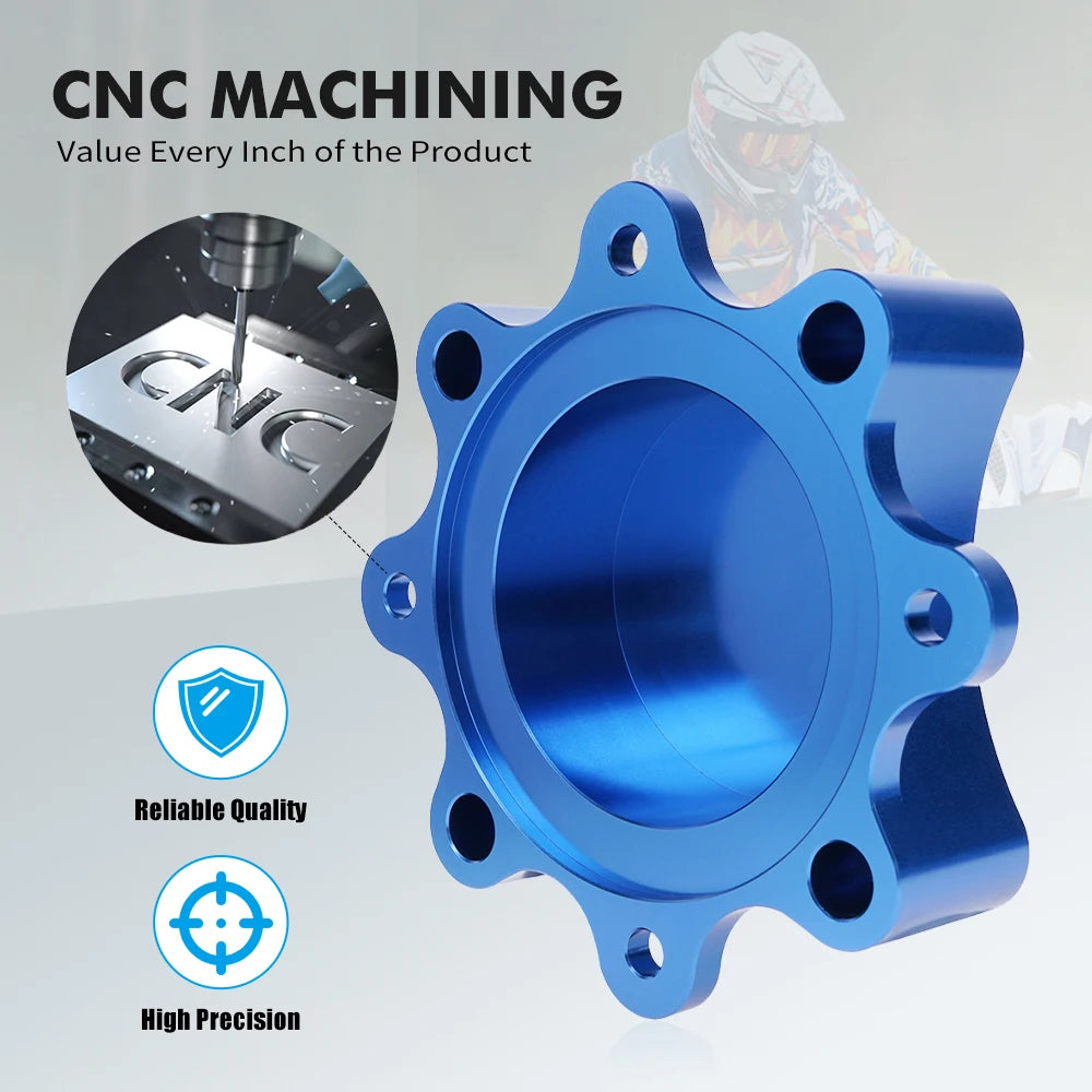 NICECNC For 700 Raptor Wheel Hub Spacers Aluminum For Yamaha Raptor 700 YFZ450 YFZ450R YFZ450X Raptor 125 Raptor 250 Raptor 660R